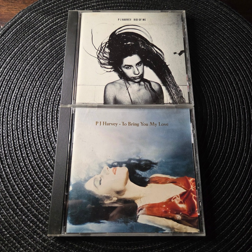 PJ Harvey CD Lot Rid of Me To Bring You My Love 90s Alternative Rock Indie 2pk